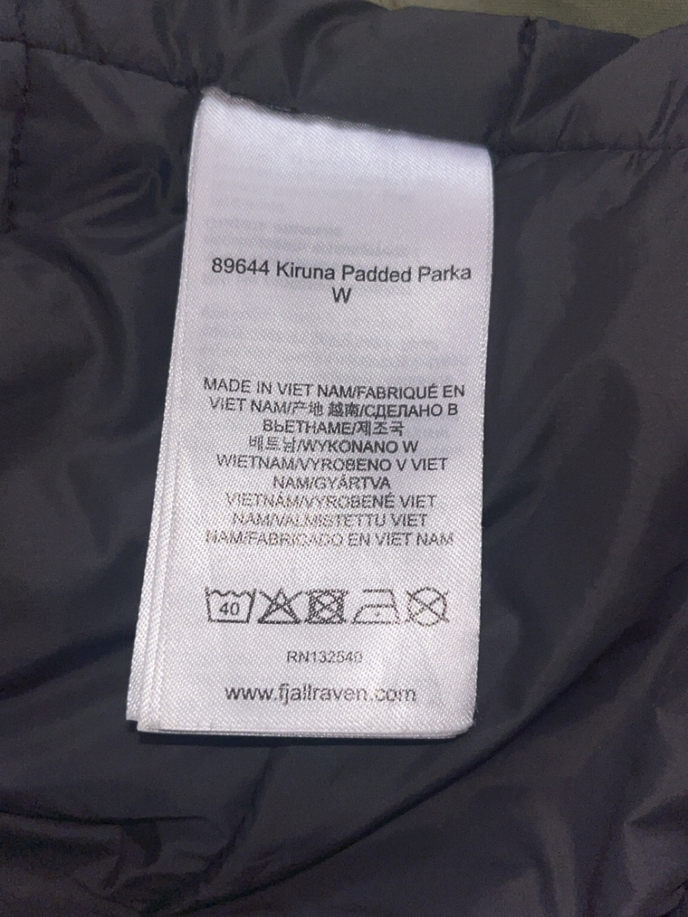 Fjallraven Women’s Kiruna Padded Parka W - Picture 7 of 8